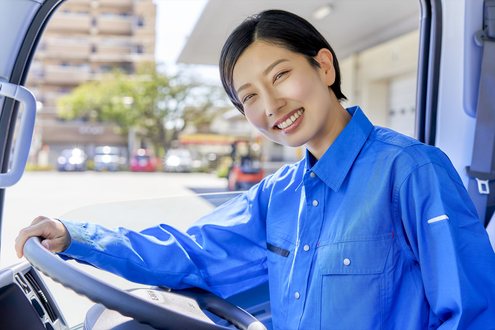 女性ドライバー